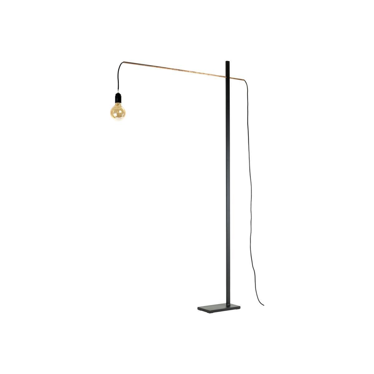 Flamingo Medium Floor lamp - / H 162 cm x L 90 cm by Serax Black – image 1