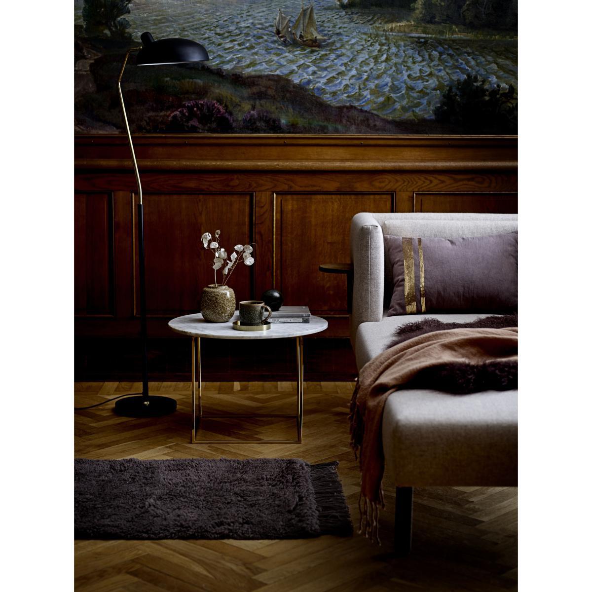 Floor lamp - / Metal - Tilting by Bloomingville Black/Gold – image 4