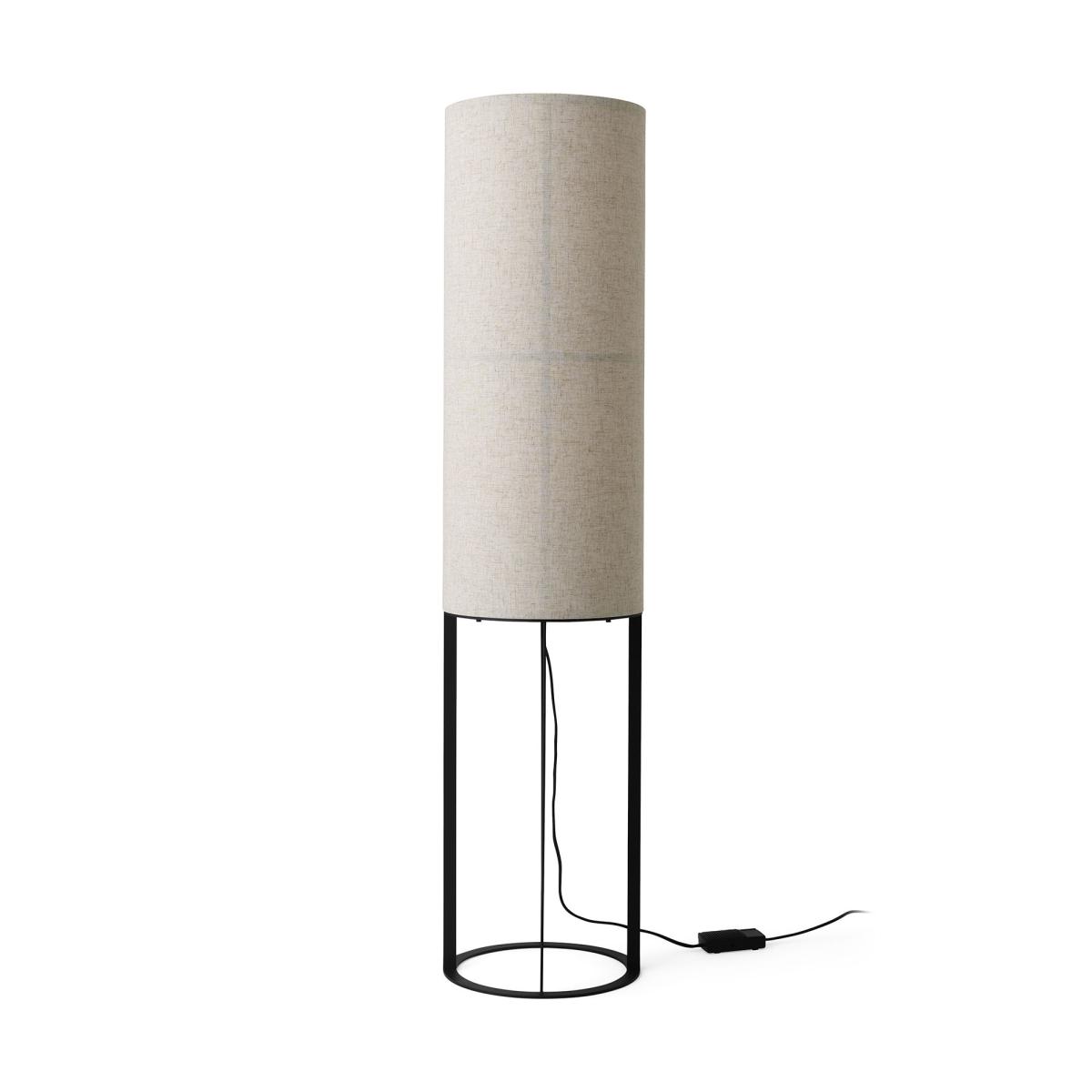 Hashira HIGH Floor lamp textile beige / Ø 30 x H 130 cm - Linen - Audo Copenhagen – image 2