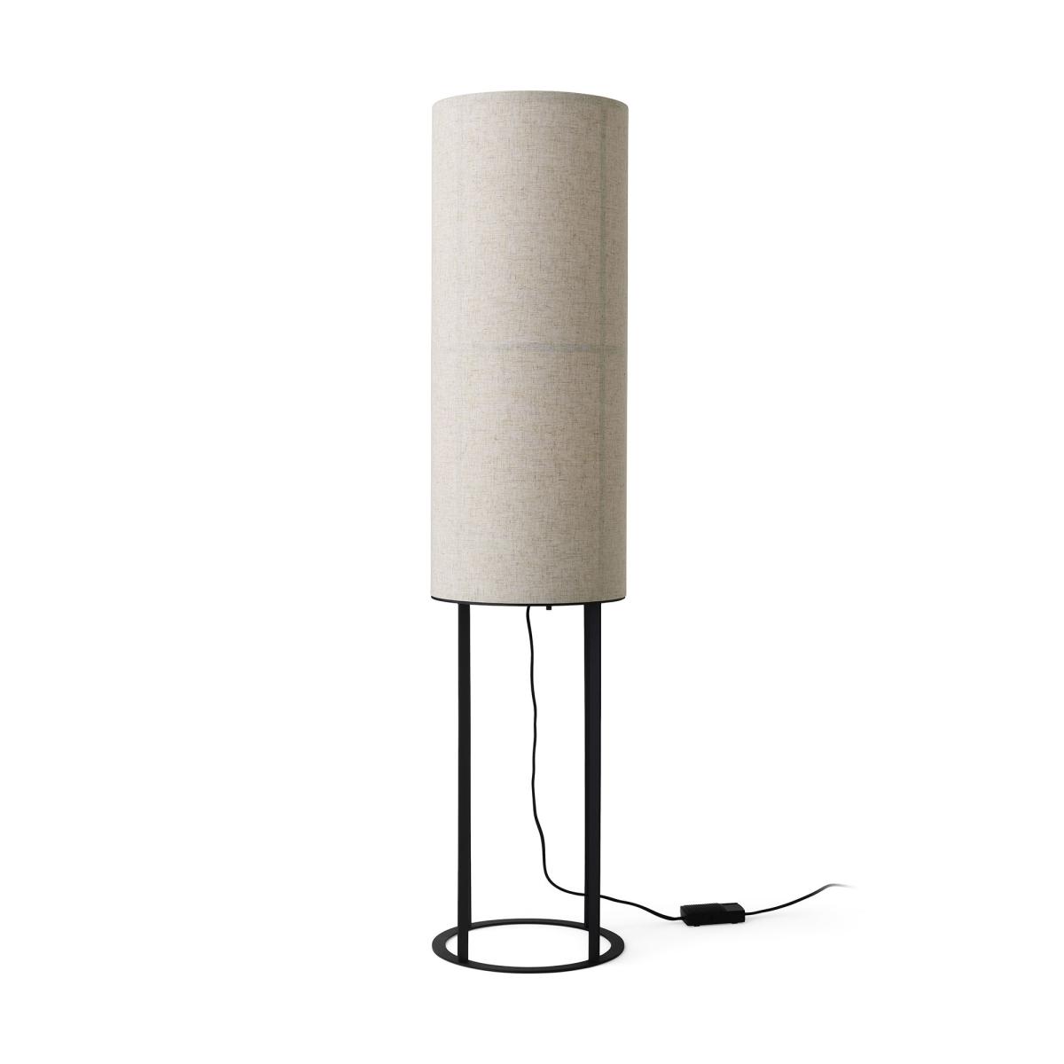 Hashira HIGH Floor lamp textile beige / Ø 30 x H 130 cm - Linen - Audo Copenhagen – image 3