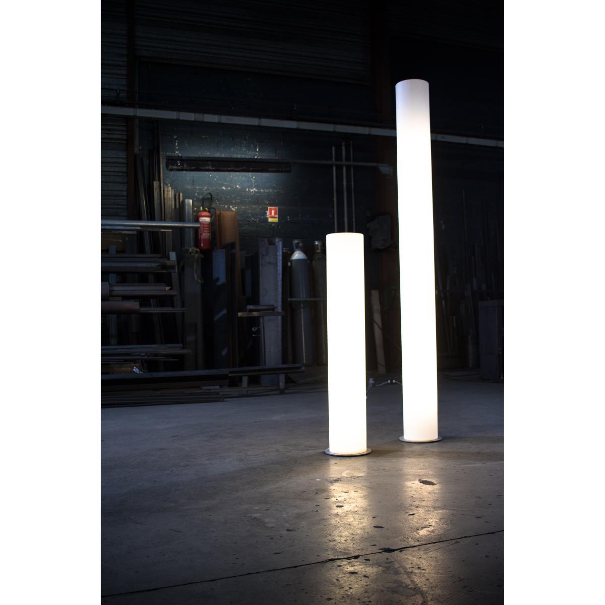 Tubo Small Floor lamp - H 110 cm by Stamp Edition White – image 2