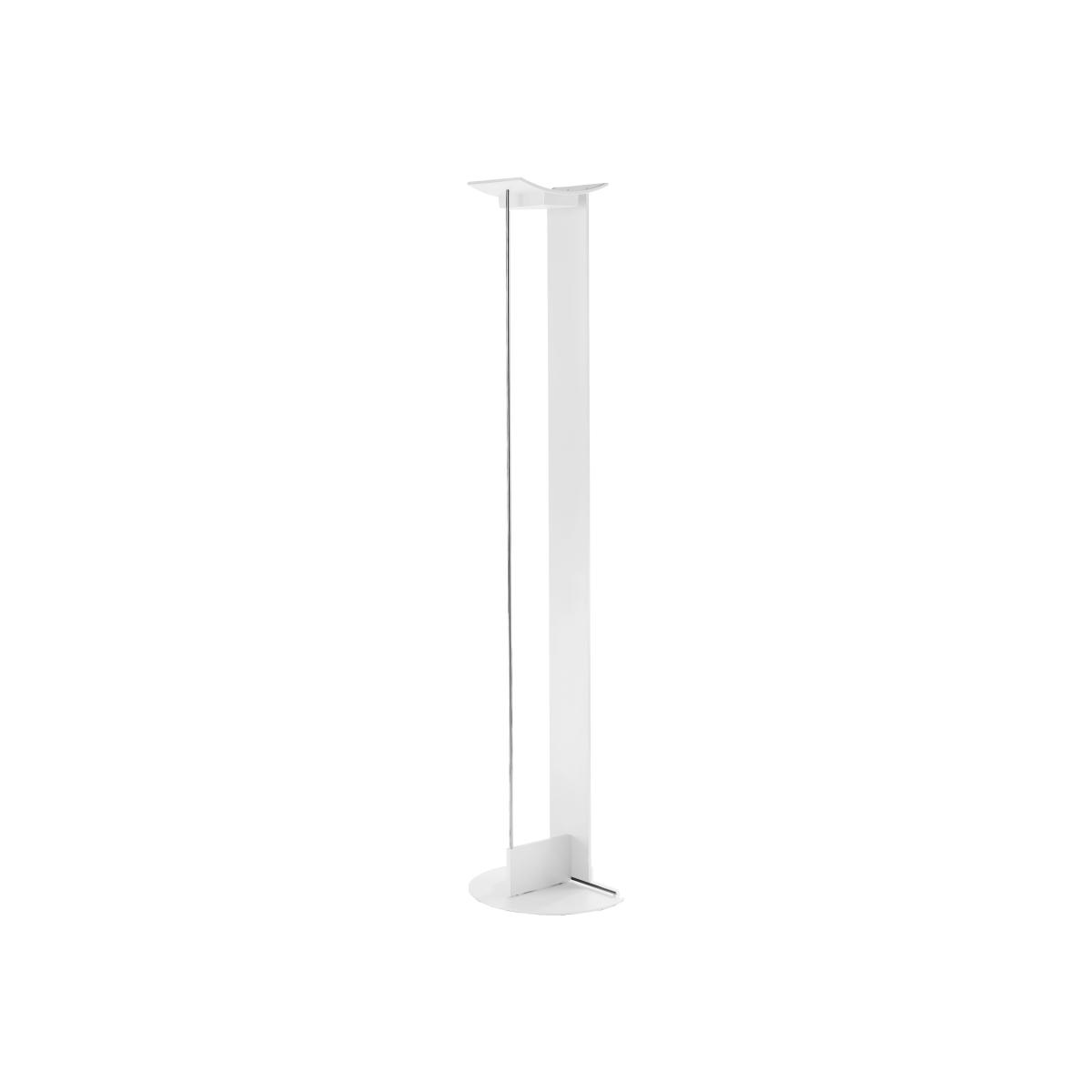 MCP LED Floor lamp metal white / Gilles Derain, 1979 - Lumen Center Italia – image 1