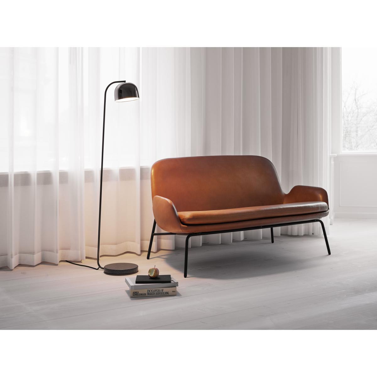 Grant Floor lamp - / Metal & Granite base - H 136 cm by Normann Copenhagen Grey/Black – image 3