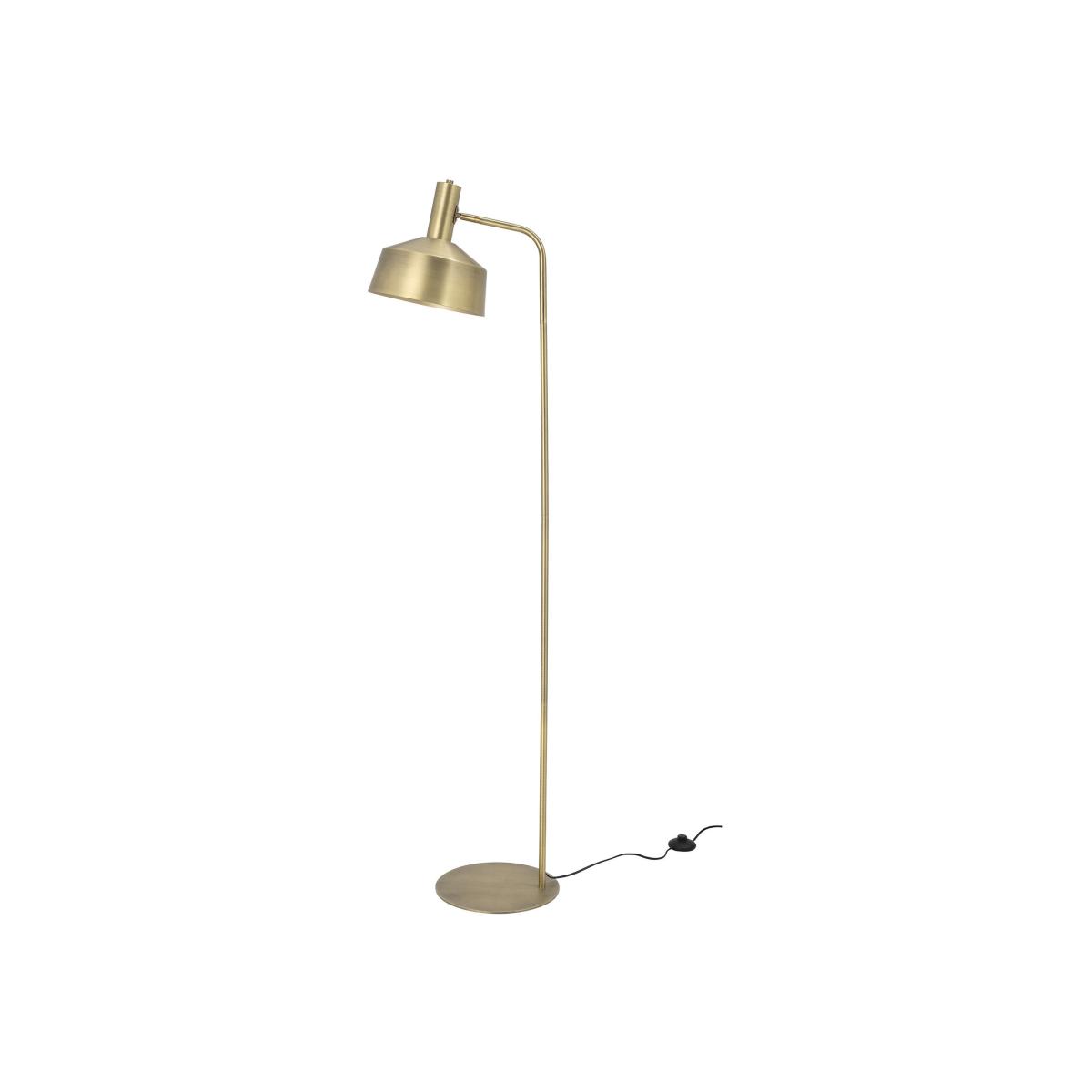 Lissa Floor lamp metal gold / Adjustable - Bloomingville – image 1