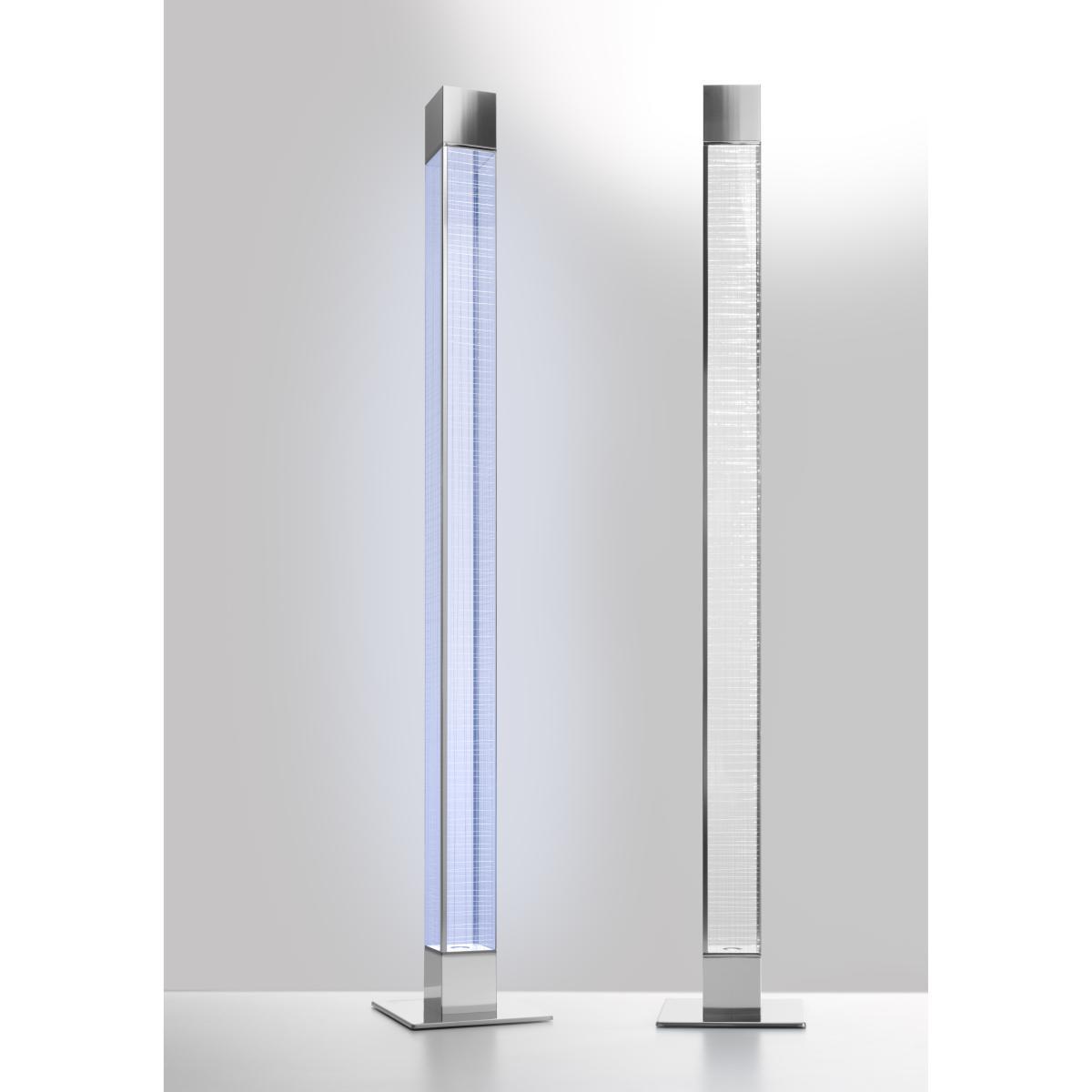 Mimesi LED Floor lamp - / Bluetooth - H 193 cm by Artemide Transparent – image 2