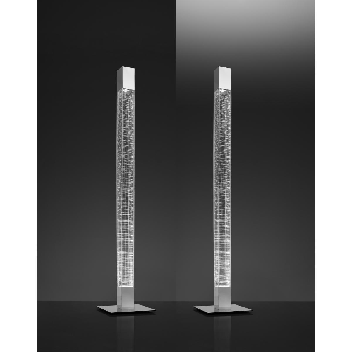 Mimesi LED Floor lamp - / Bluetooth - H 193 cm by Artemide Transparent – image 4