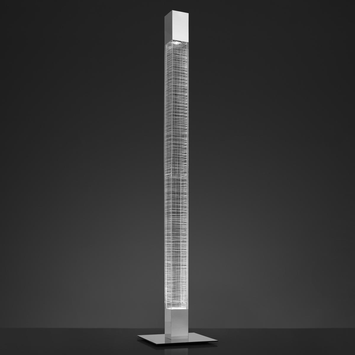 Mimesi LED Floor lamp - / Bluetooth - H 193 cm by Artemide Transparent – image 1