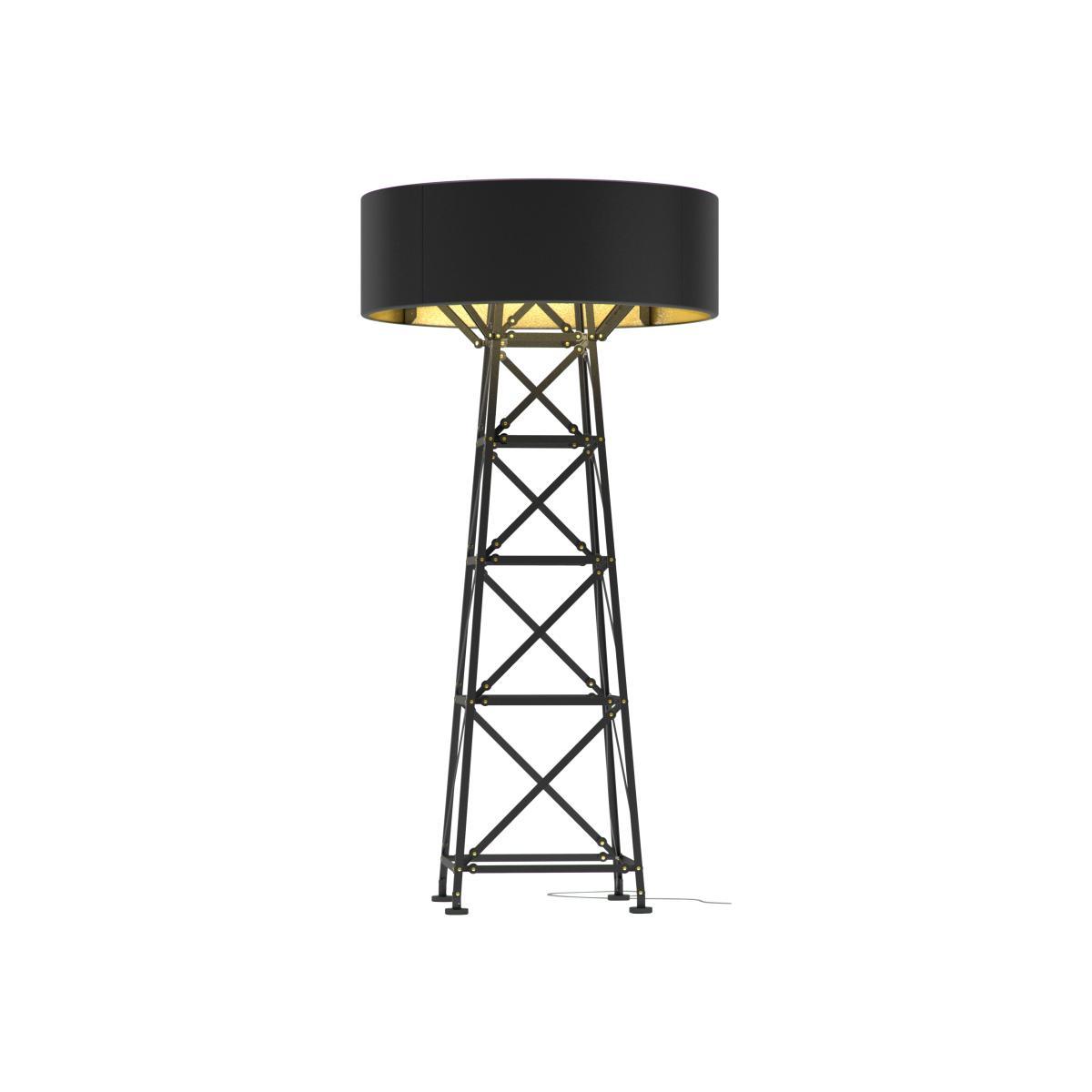 Construction Lamp Large Floor lamp by Moooi Black