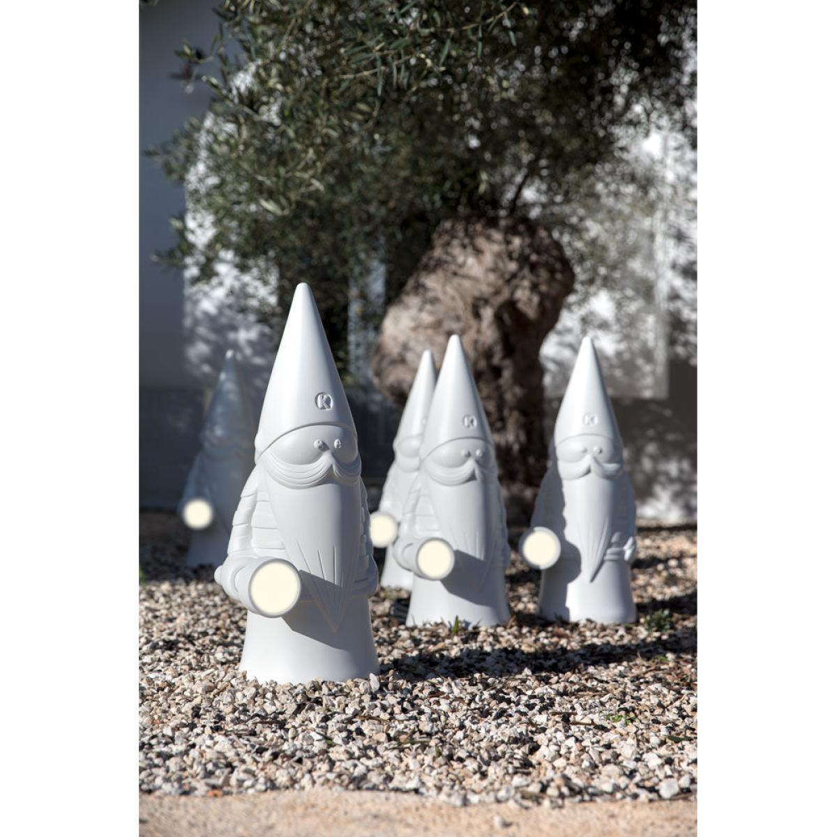Ottavo Floor lamp - / For outdoor use - H 65.5 cm by Karman White – image 2