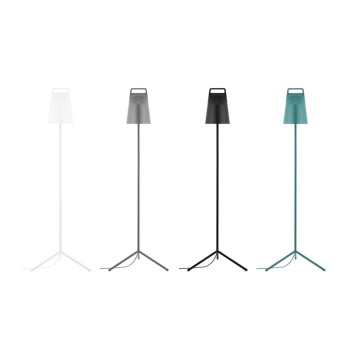 Stage Floor lamp - LED / Metal by Normann Copenhagen Grey – image 6