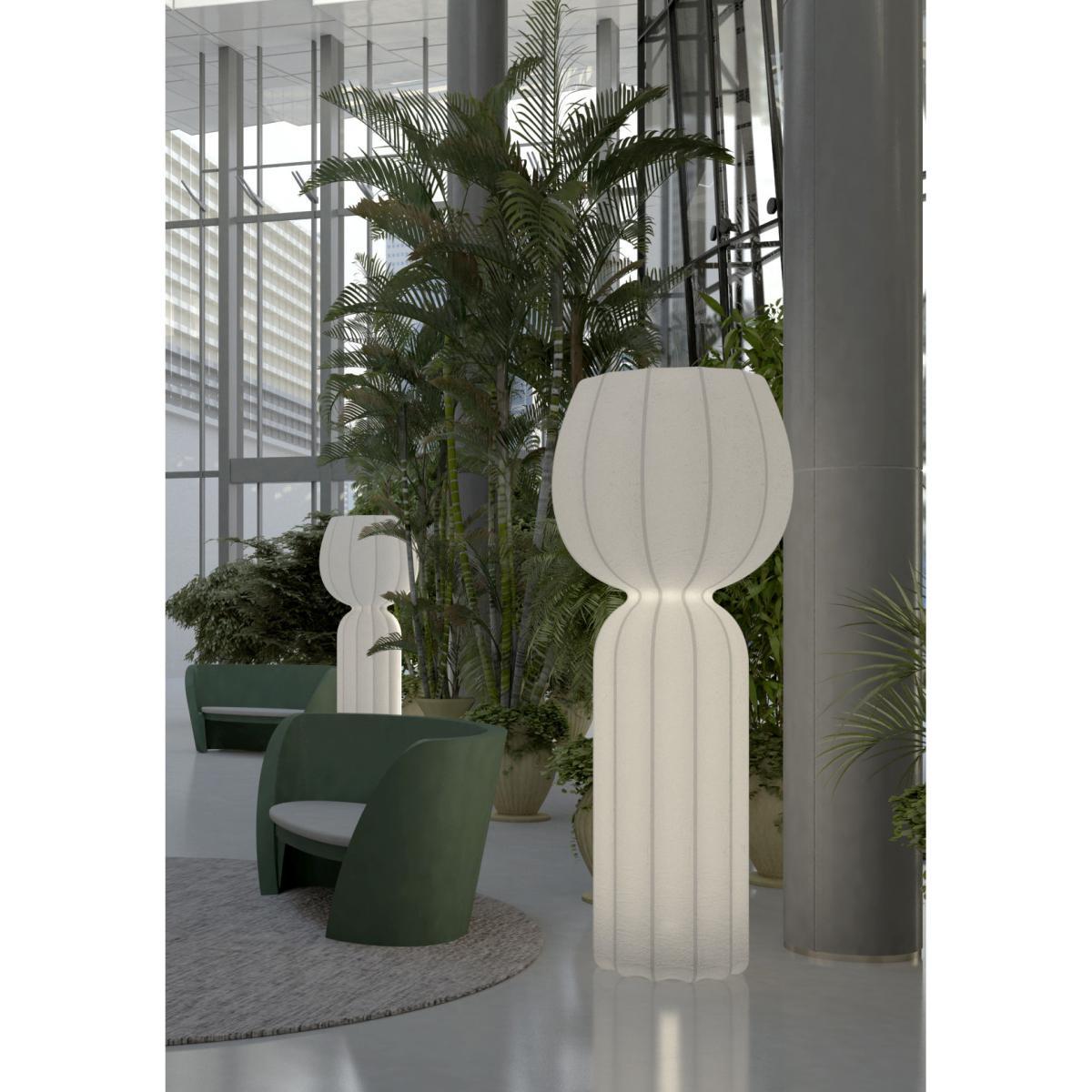 Cucun Floor lamp - LED / Outdoor - Ø 77 x H 190 cm by Slide White – image 4