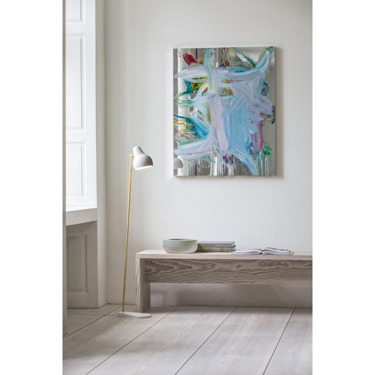 VL38 Floor lamp - LED - H 120 cm by Louis Poulsen White/Gold – image 2
