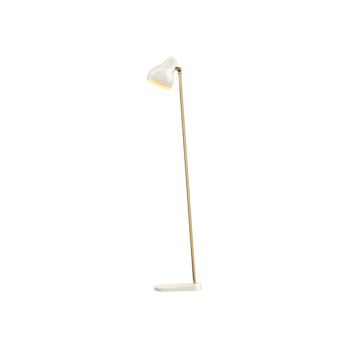 VL38 Floor lamp - LED - H 120 cm by Louis Poulsen White/Gold – image 1