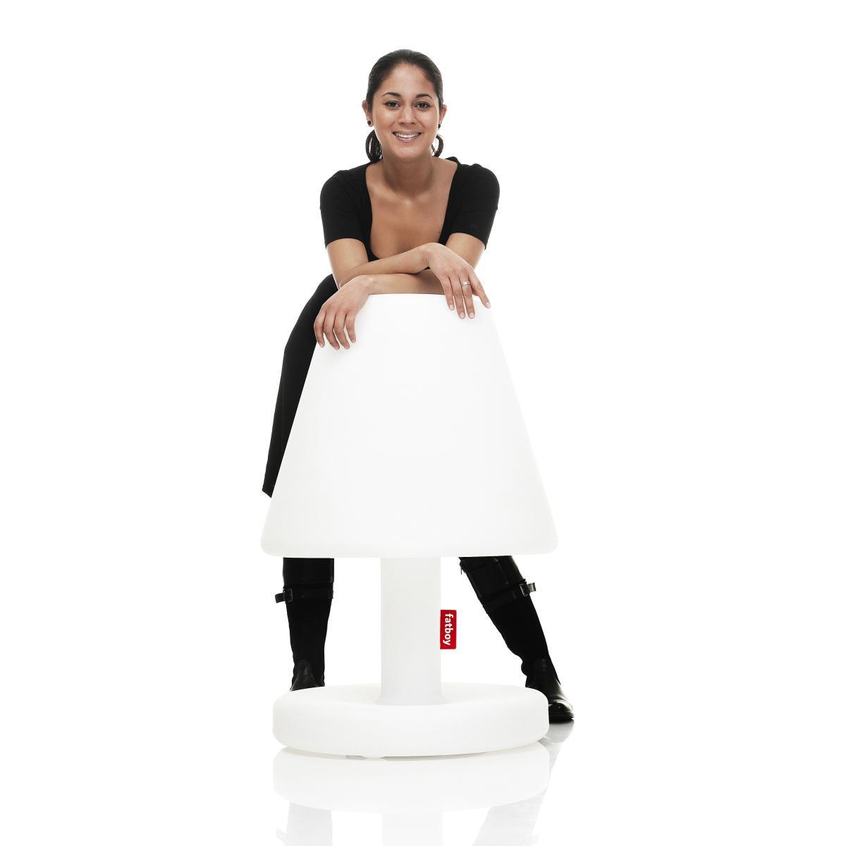 Edison the Grand Bluetooth Floor lamp - / H 90 cm - LED by Fatboy White – image 4