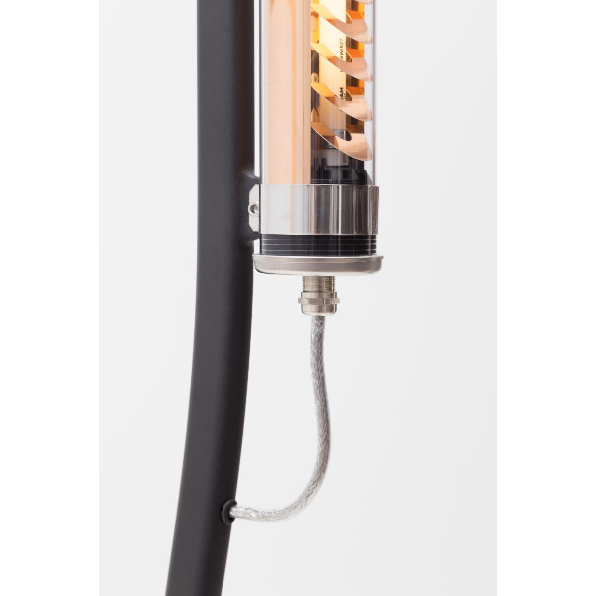 Bodom LED Floor lamp - / Indoors-outdoors - H 205 cm by SAMMODE STUDIO Black – image 3