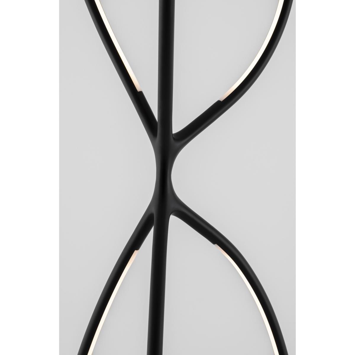Arrival LED Floor lamp - / Aluminium - H 192 cm / Bluetooth by Artemide Black – image 2