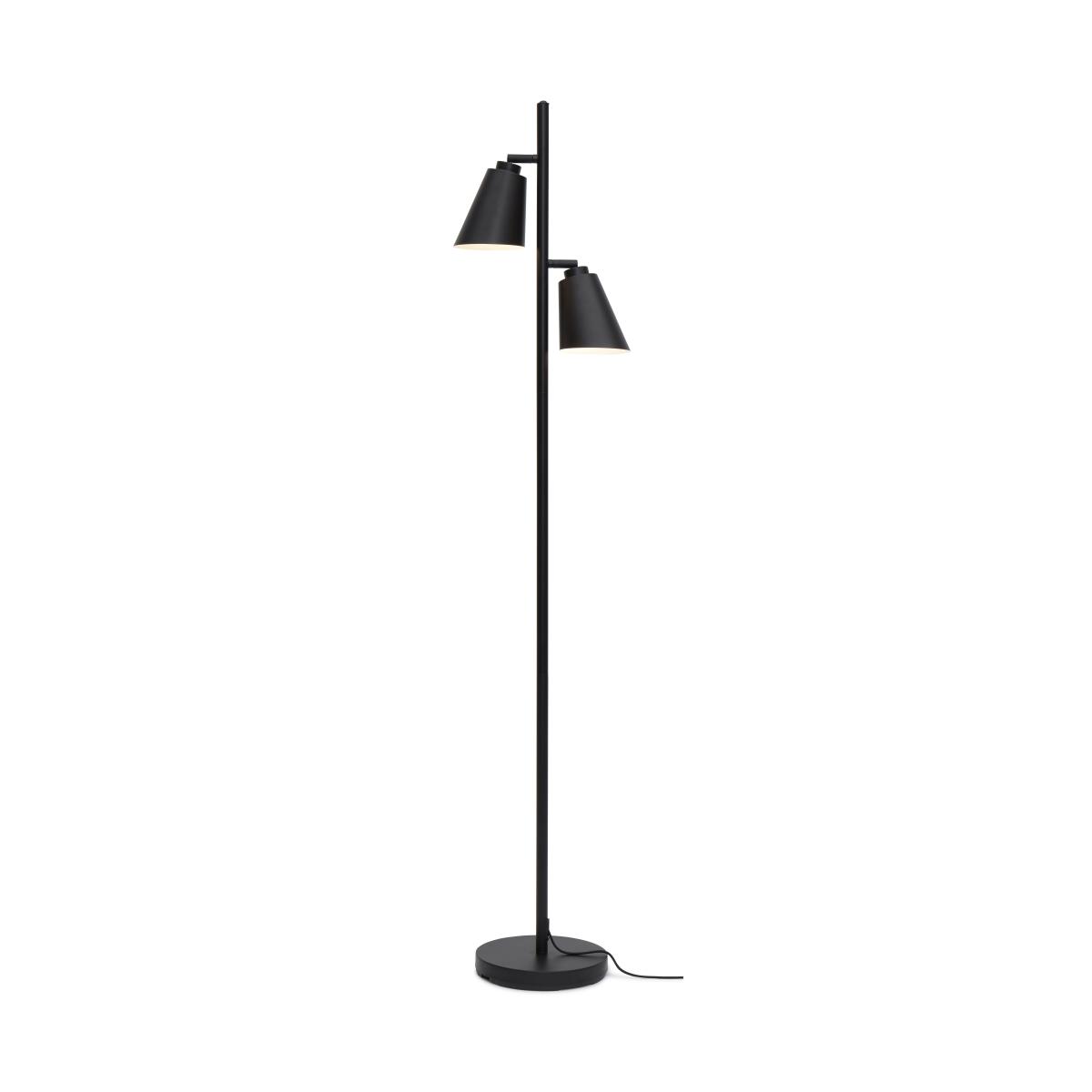 Bremen Floor lamp - / 2 adjustable spotlights - H 162 cm by It's about Romi Black – image 13