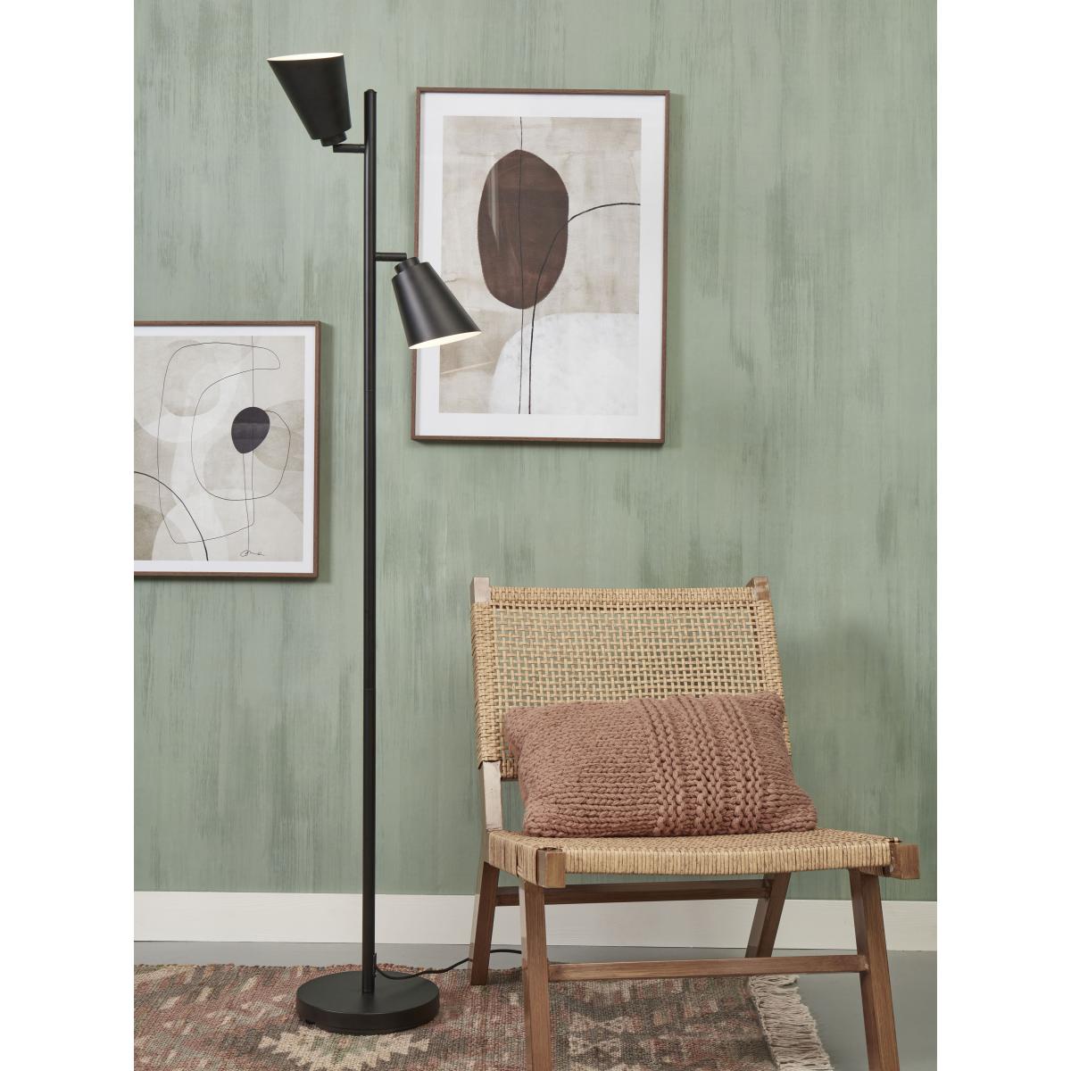 Bremen Floor lamp - / 2 adjustable spotlights - H 162 cm by It's about Romi Black – image 5