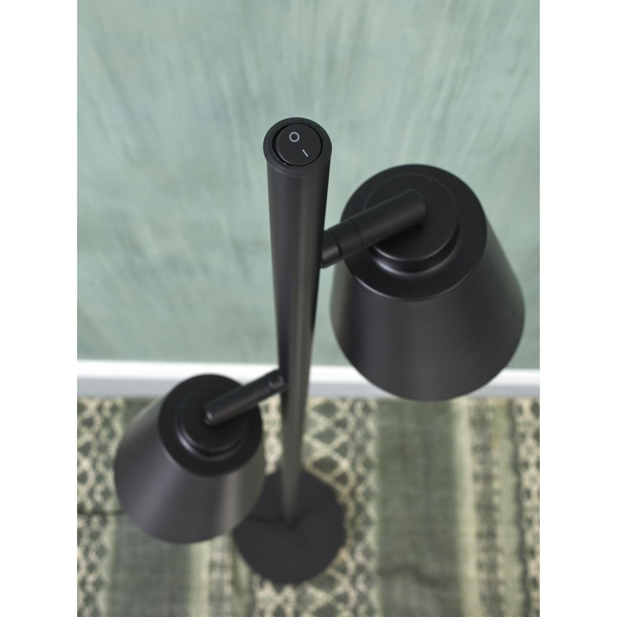 Bremen Floor lamp - / 2 adjustable spotlights - H 162 cm by It's about Romi Black – image 7
