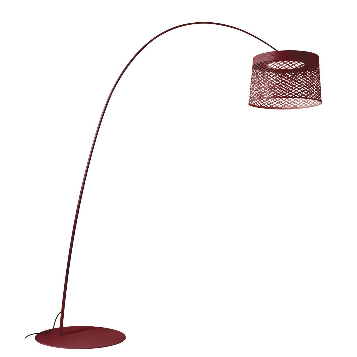 Twiggy Grid LED Outdoor Floor lamp - / Ø 46 x H 29 cm by Foscarini Red – image 4