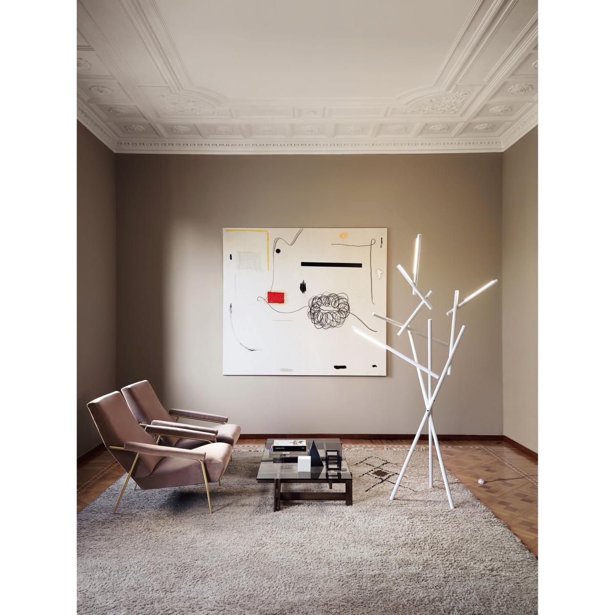 Tuareg Floor lamp - LED / H 210 cm by Foscarini White – image 3