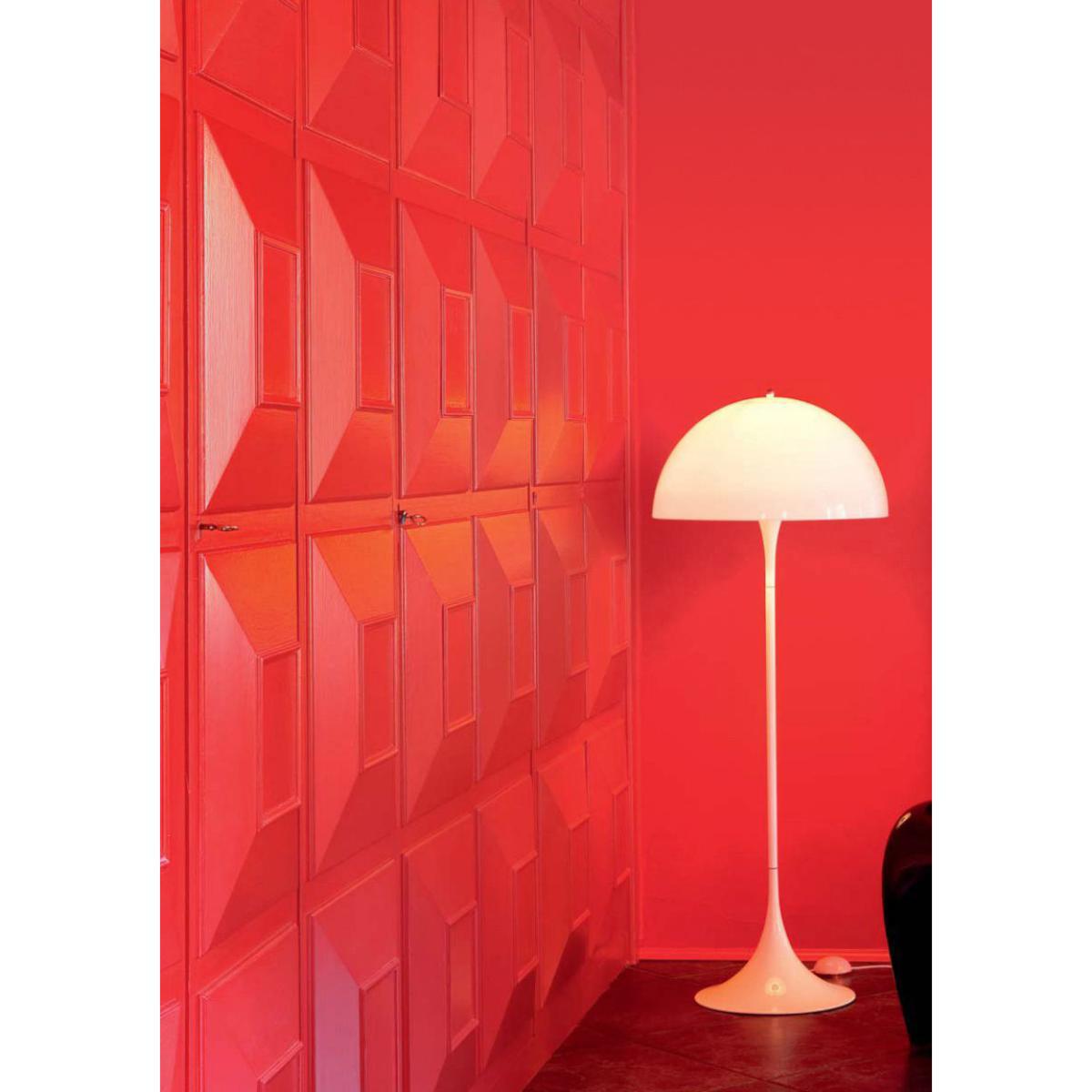 Panthella Floor lamp - H 130,5 cm by Louis Poulsen White – image 5