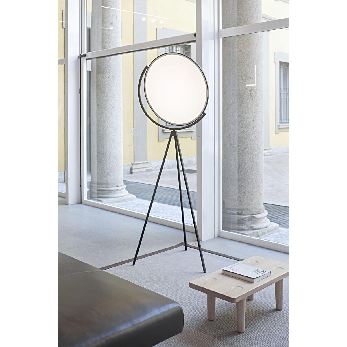 Superloon LED Floor lamp - H 197 cm by Flos Black – image 3