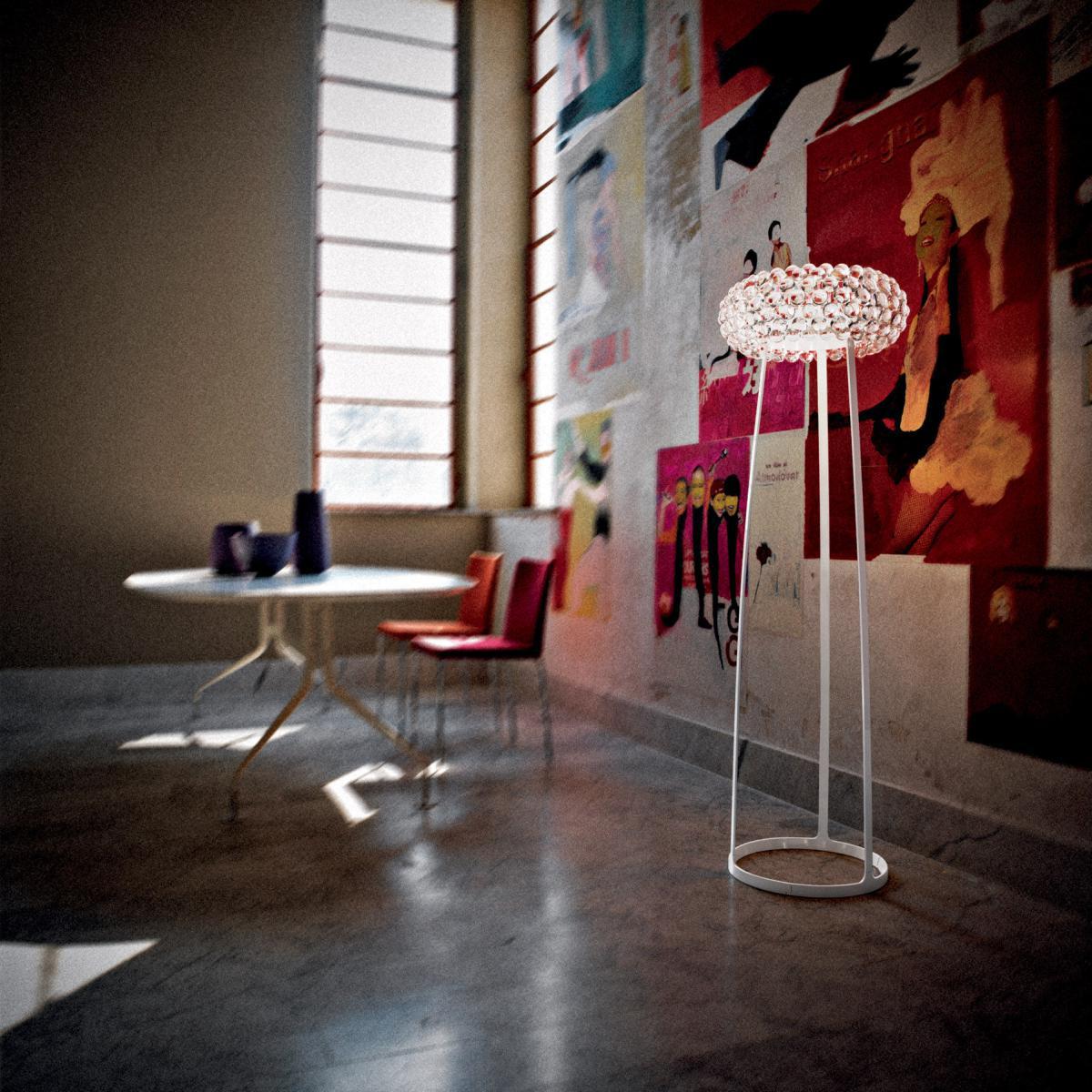 Caboche Floor lamp - Medium / Halogen source - Ø 50 x H 154 cm by Foscarini Transparent – image 2