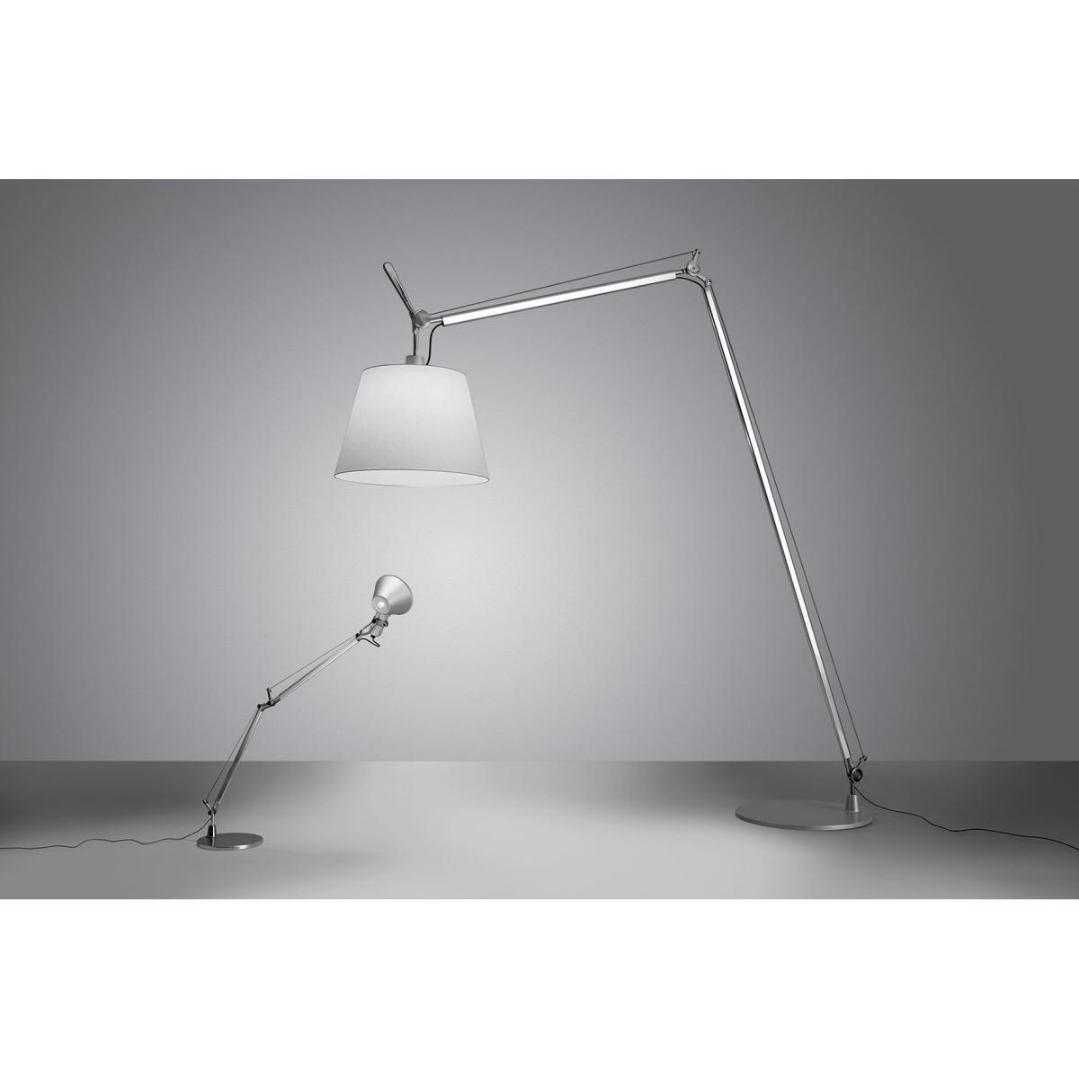 Tolomeo Maxi Floor lamp - / Ø 52 cm - H 250 to 406 cm by Artemide White – image 2