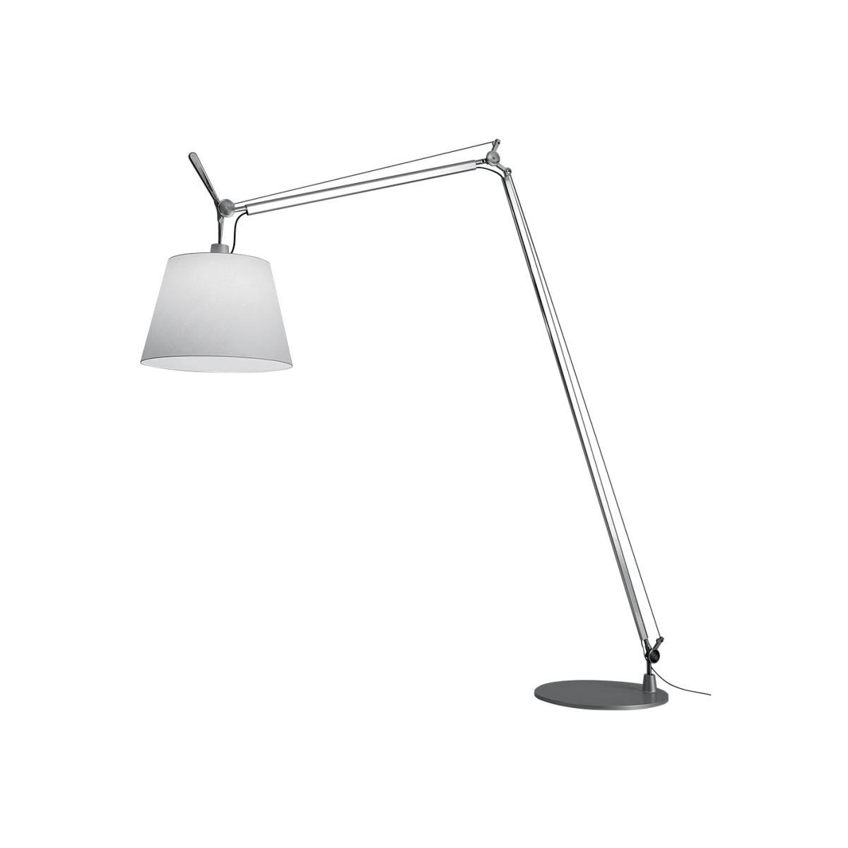 Tolomeo Maxi Floor lamp - / Ø 52 cm - H 250 to 406 cm by Artemide White – image 1