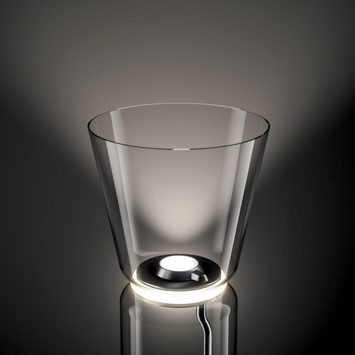 Noctambule Cône n°2 Lamp - / LED - Ø 36 x H 144 cm by Flos Transparent – image 3
