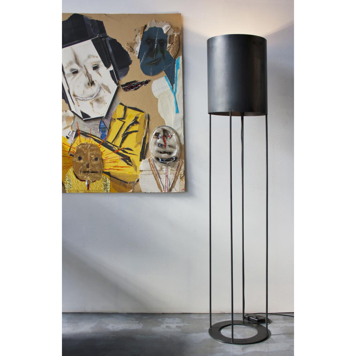 Istanbul Floor lamp - H 155 cm by Zeus Black – image 7