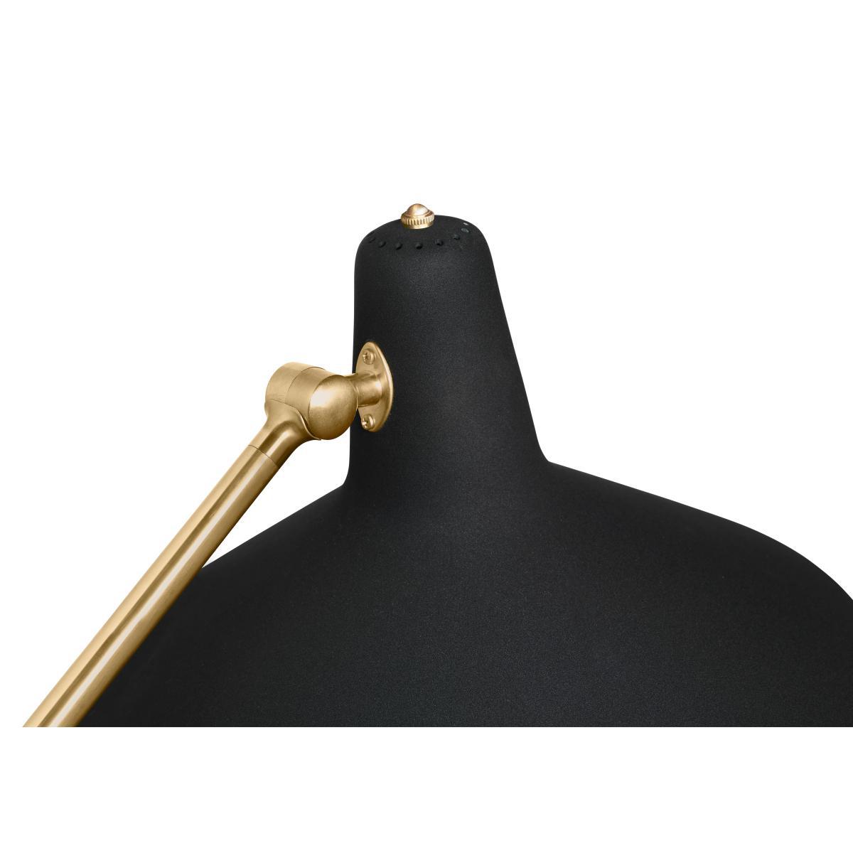G10 Floor lamp - /Grossman - 1950 Reissue by Gubi Black/Gold – image 3