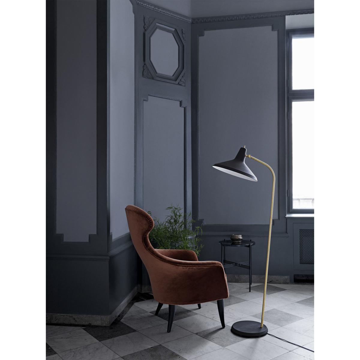 G10 Floor lamp - /Grossman - 1950 Reissue by Gubi Black/Gold – image 4