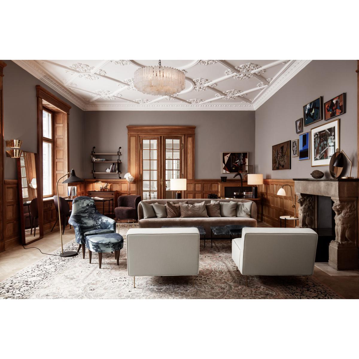 G10 Floor lamp - /Grossman - 1950 Reissue by Gubi Black/Gold – image 5