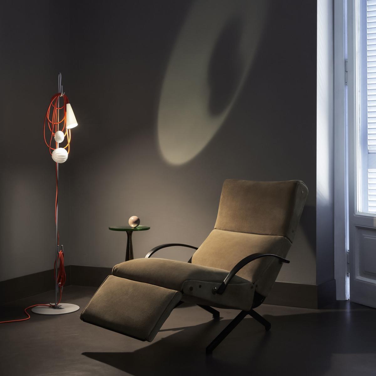 Filo Floor lamp - / H 152 cm by Foscarini Multicoloured – image 3