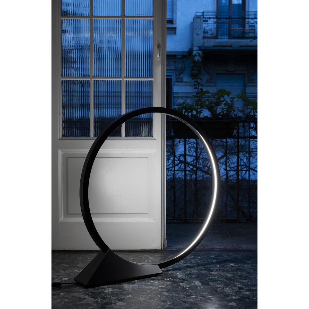 O Lamp - / LED - Ø 90 cm - Motion detectors by Artemide Black – image 4