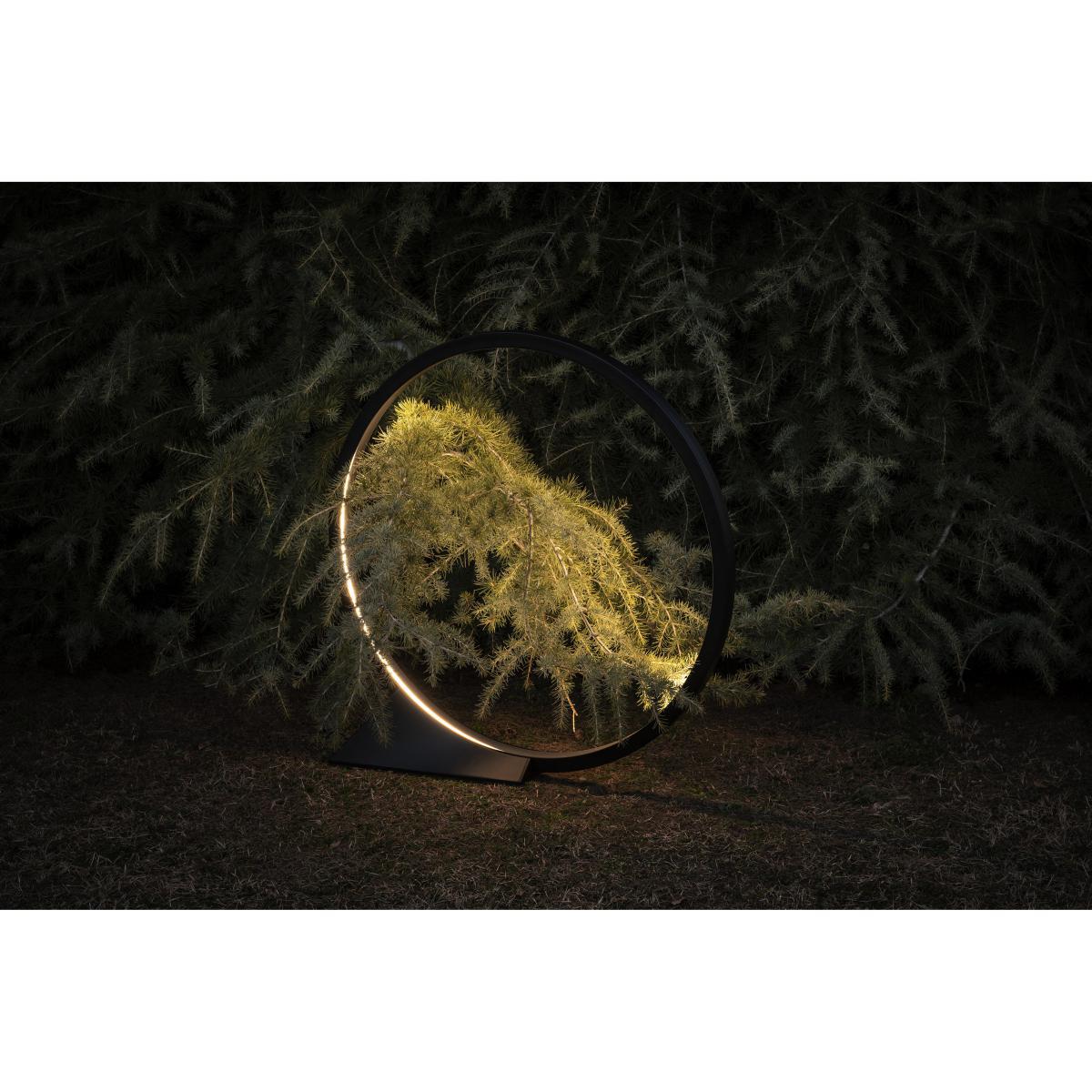 O Lamp - / LED - Ø 90 cm - Motion detectors by Artemide Black – image 5