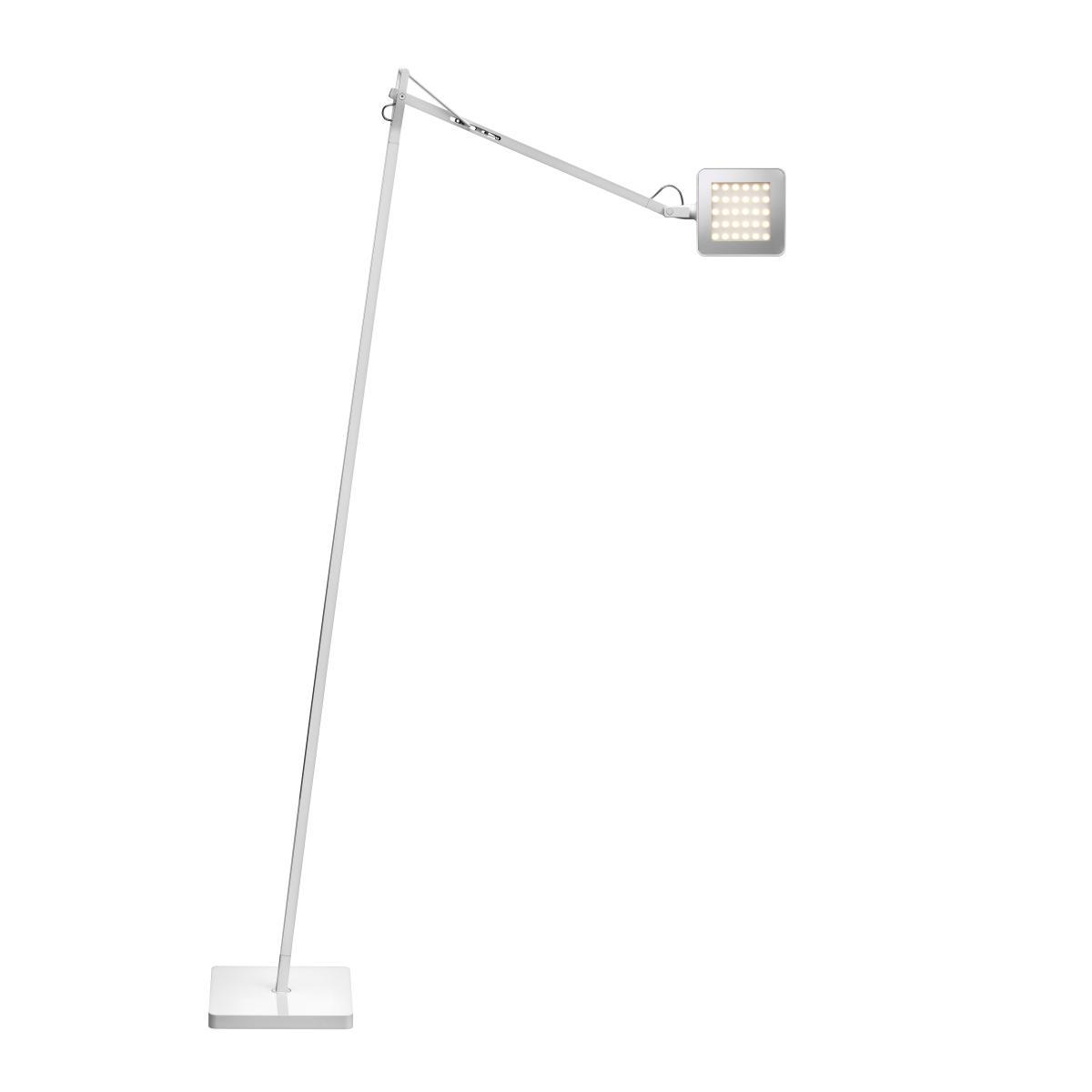Kelvin LED F Floor lamp - H 110 cm by Flos White – image 3