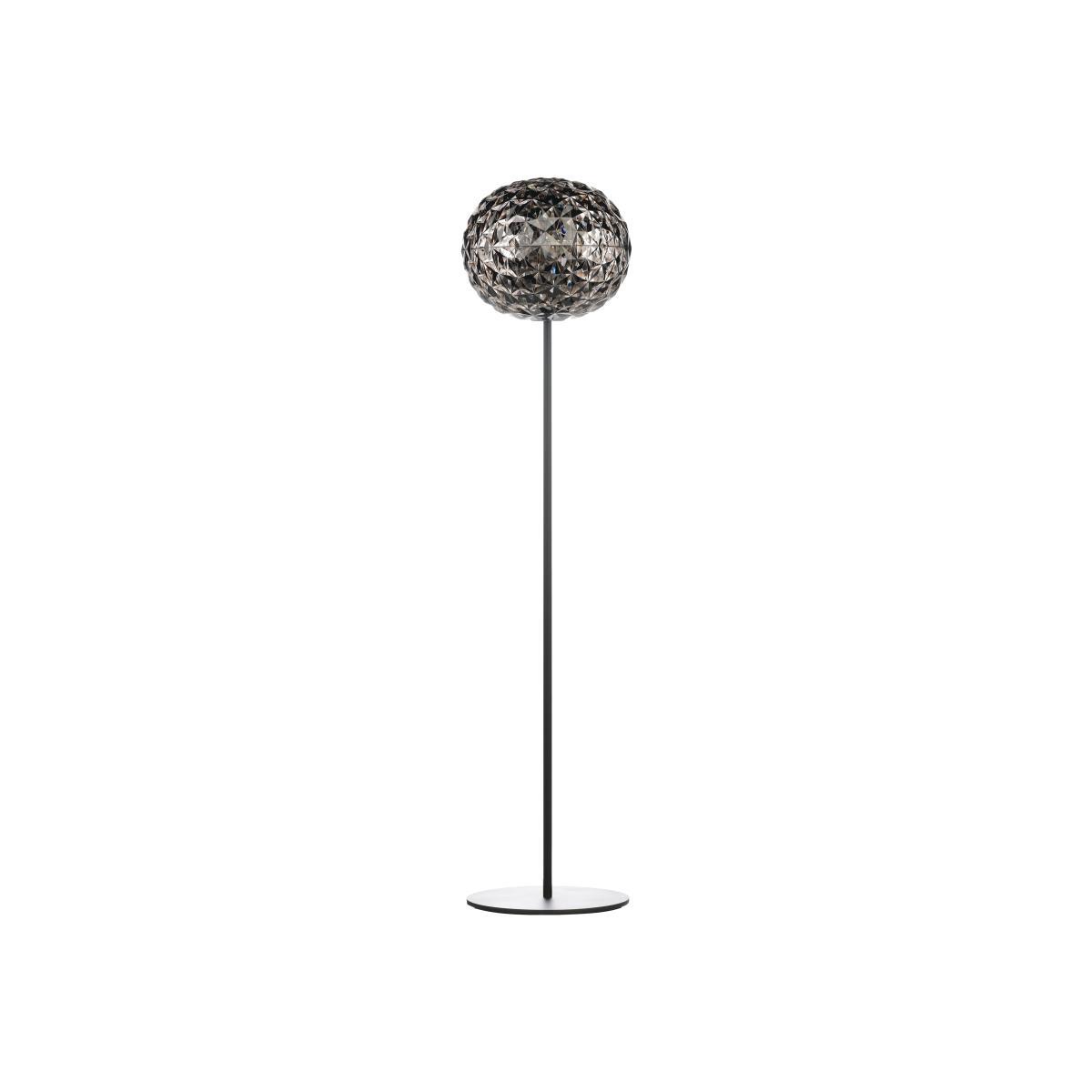 Planet Floor lamp - / LED - H 130 cm by Kartell Grey/Black