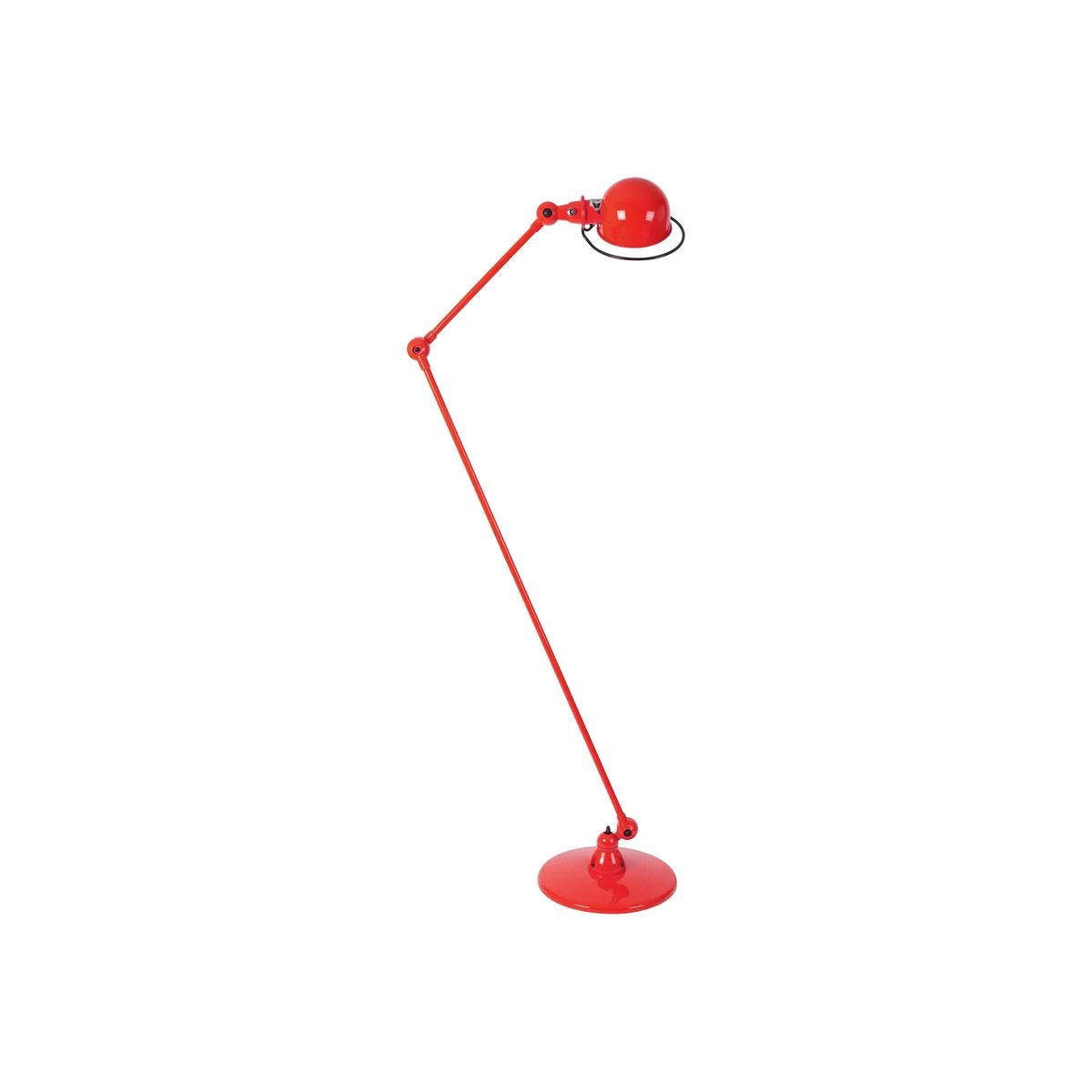 Loft Floor lamp - 2 arms - H max 160 cm by Jieldé Red – image 1