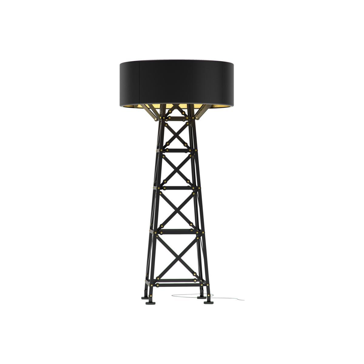 Construction Lamp Medium Floor lamp by Moooi Black