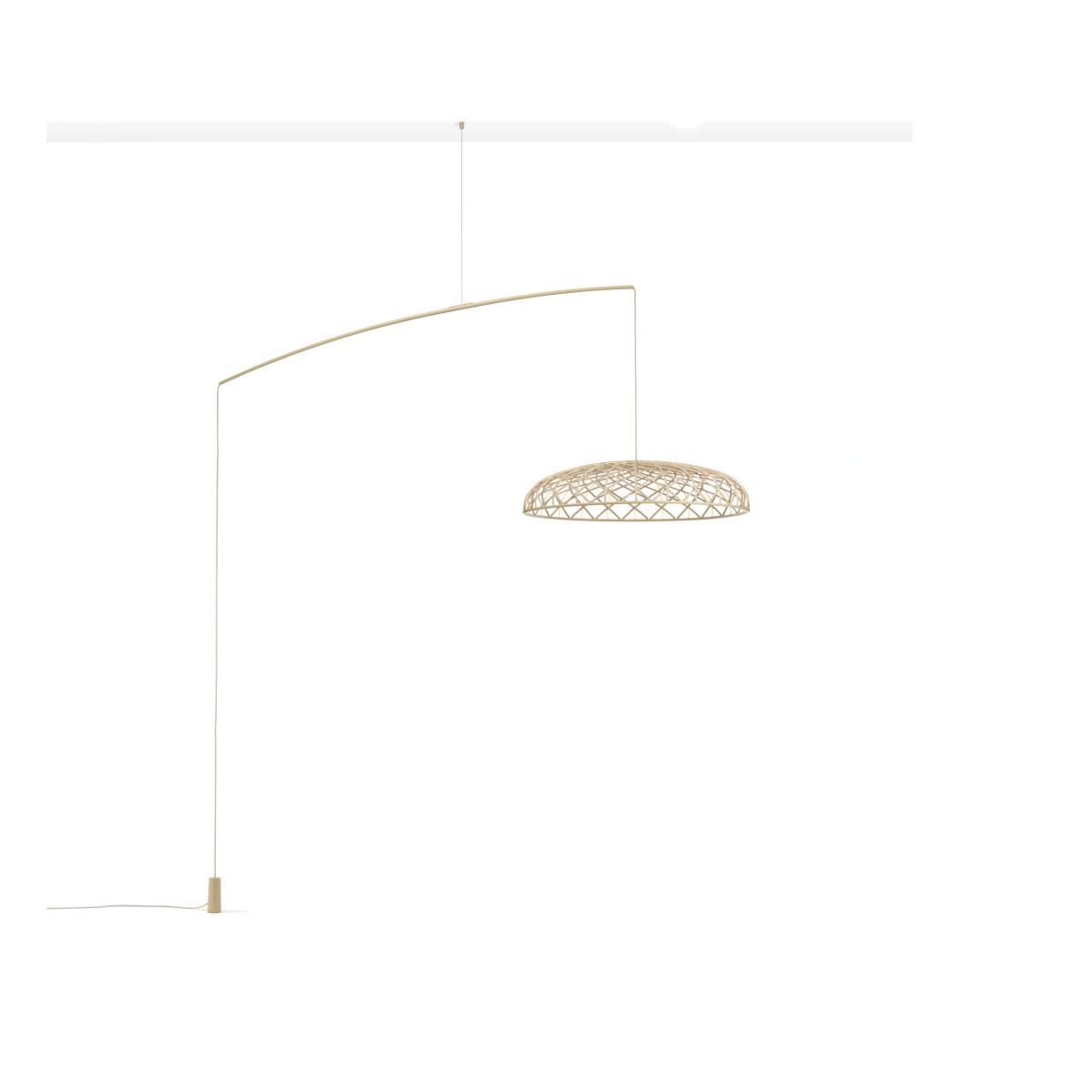 Floor lamp Skynest Motion LED textile / Ø 90.4 cm - Recycled polyester fabric - Flos – image 1
