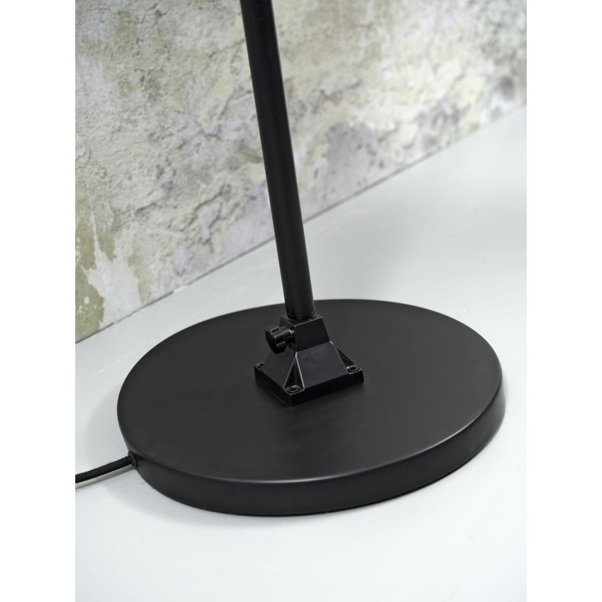 Amsterdam Floor lamp - / Fabric lampshade - H 190 cm max. by It's about Romi White/Black – image 5