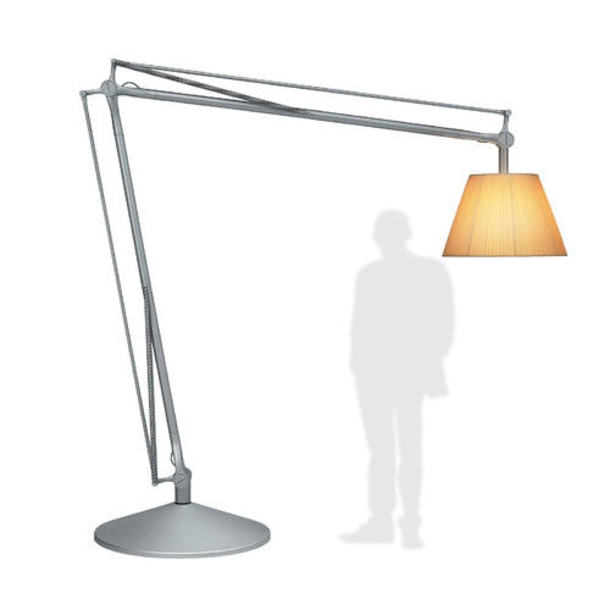 Superarchimoon Floor lamp by Flos Grey – image 8