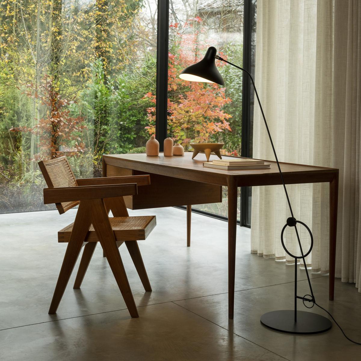 Mantis BS8 Floor lamp metal black / 1951 reissue - Adjustable - H 160 cm - DCW éditions – image 3