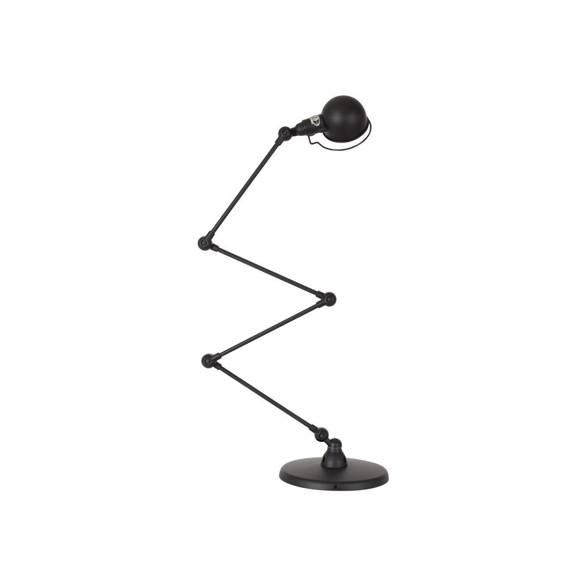 Signal Zigzag Floor lamp - 4 arms - H max 120 cm by Jieldé Black – image 1