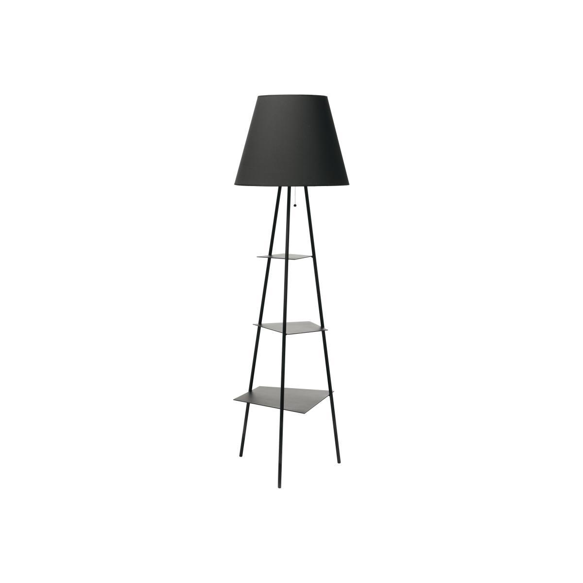 Tri.Be.Ca Floor lamp - / USB included - H 170 cm by Mogg Black – image 1