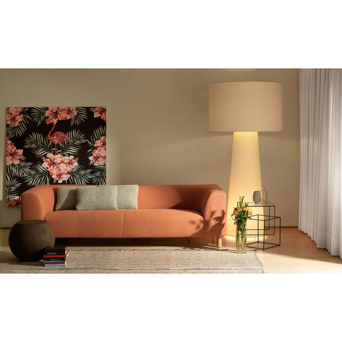 Big Shadow Floor lamp - / Ø 94.5 x H 198.5 cm - Fabric / Marcel Wanders, 1998 by Cappellini White – image 4