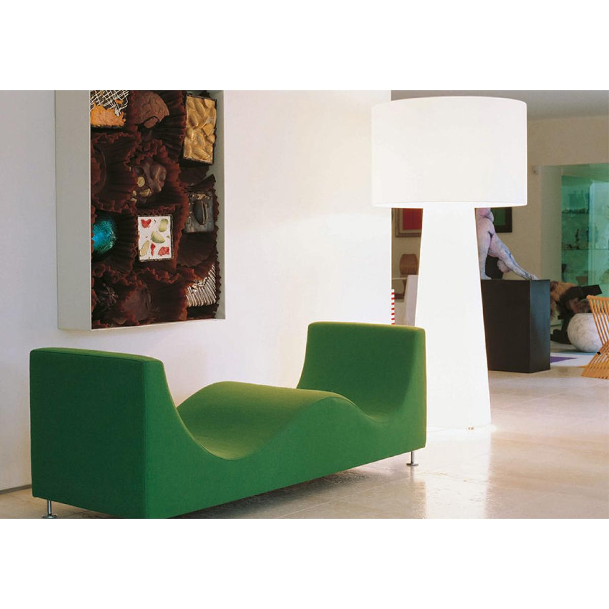 Big Shadow Floor lamp - / Ø 94.5 x H 198.5 cm - Fabric / Marcel Wanders, 1998 by Cappellini White – image 5